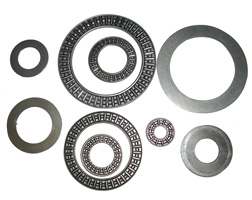 Axial needle roller bearing and washer